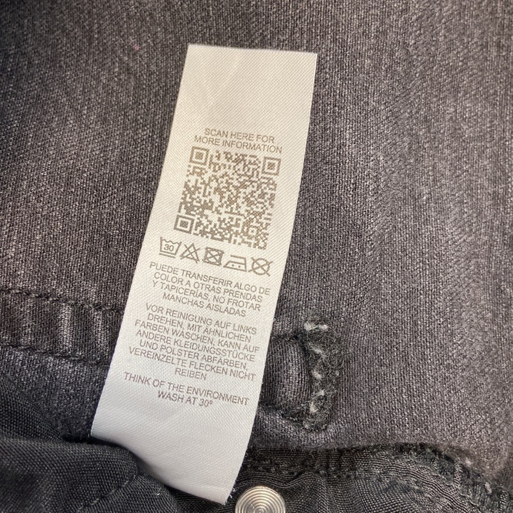 ASOS Design High Rise Destroyed Skinny Leg Ripped Factory Faded Designer Jeans - Picture 8 of 16